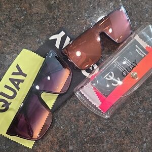 Quay Australia Sunglasses - Black and Purple